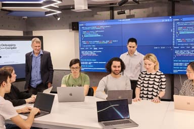 Dr. Taylor, Dr. Renzella, and Dr. Vassar announcing the UNSW and Bloom AI partnership